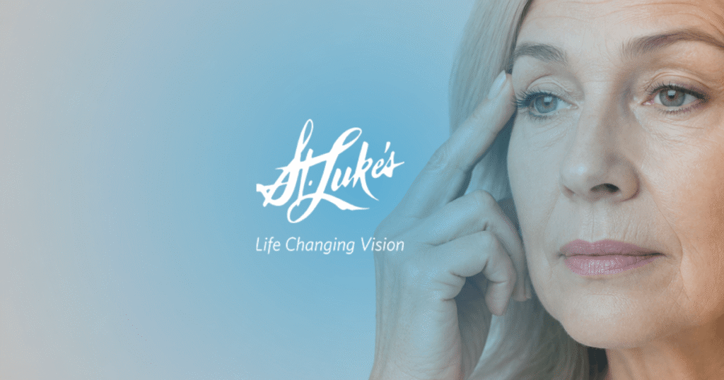 Mid-to-senior woman showing subtle droopy eyelid (ptosis) - Hero Image